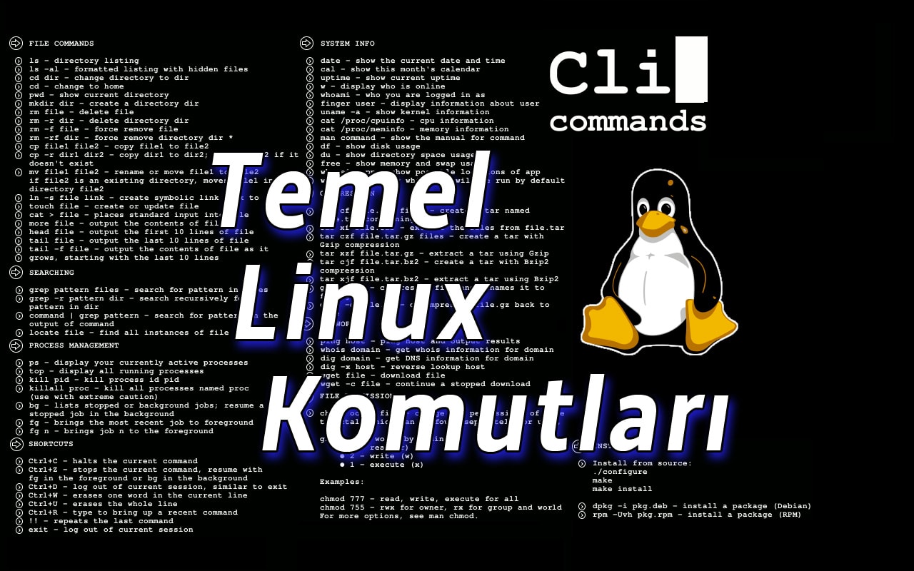 Linux Temel SSH Komutları