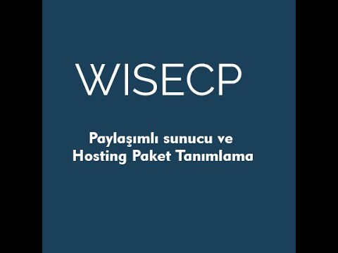 Wisecp Paylaşımlı Sunucu ve Hosting Kurulumu – Cpanel