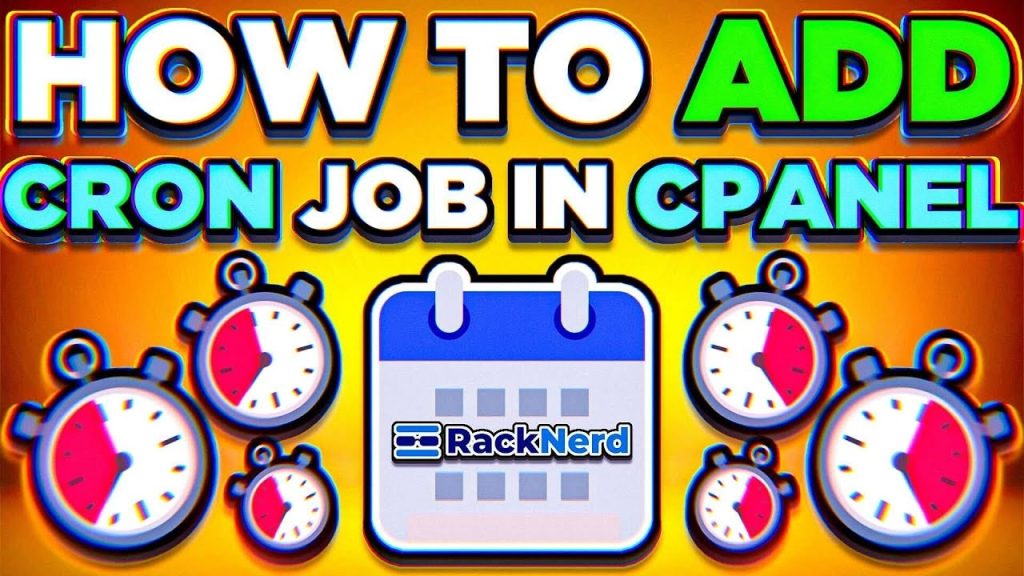 cPanel Rehberi Cron Job Oluşturma ve Yönetme